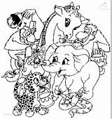 Coloring Pages Animals Group Printable Colouring Fullsize sketch template