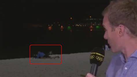 bbc appears to air couple having sex in the background of