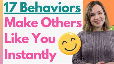 17 Subtle Behaviors To Make Others Like You Instantly 😁 Psychology Of
