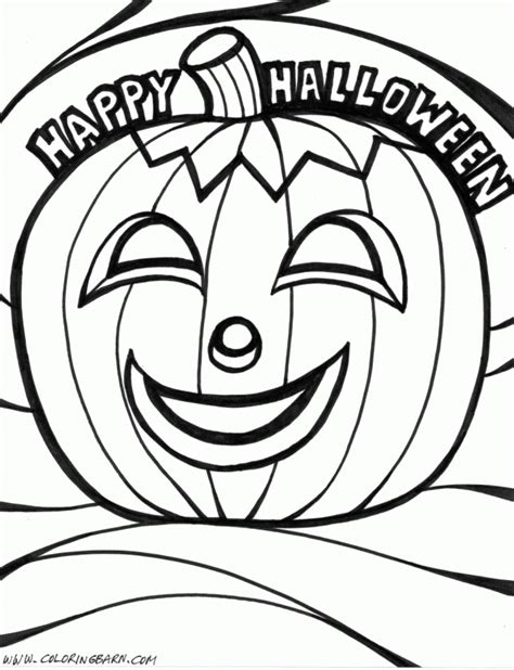 scary pumpkin coloring pages coloring home