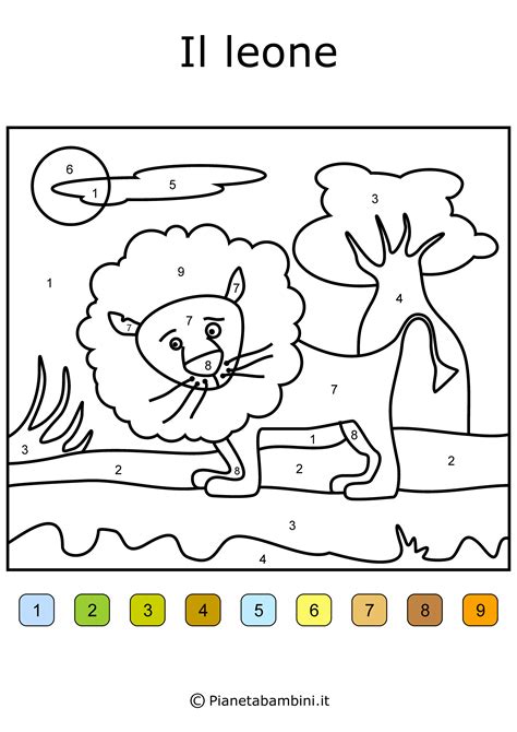 fresco disegni da colorare   numeri pianeta bambini migliori