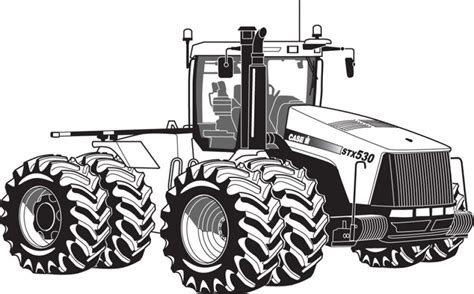 printable tractor coloring pages