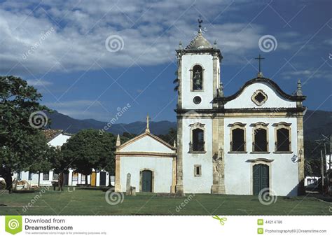 the church of santa rita in paraty state of rio de