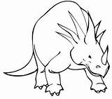 Styracosaurus Dinosaur Cretaceous Period Pages Coloringpagesonly Coloring sketch template