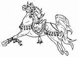 Horse Coloring Pages Carousel Cartoon War Colouring Herd Rider Color Flying Thoroughbred Charming Getcolorings Easy Silhouette Bicycle Printable Print Adult sketch template