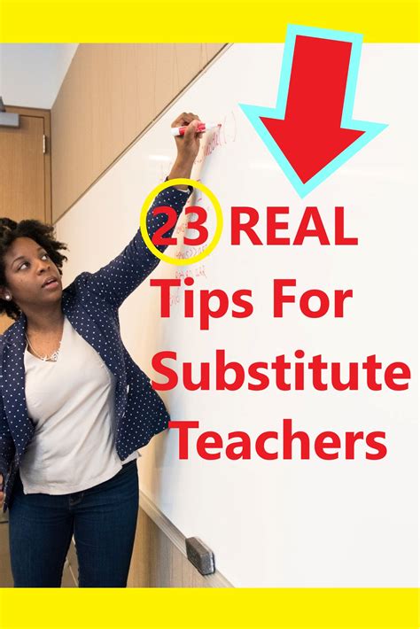 substitute teacher tips    substitute teaching