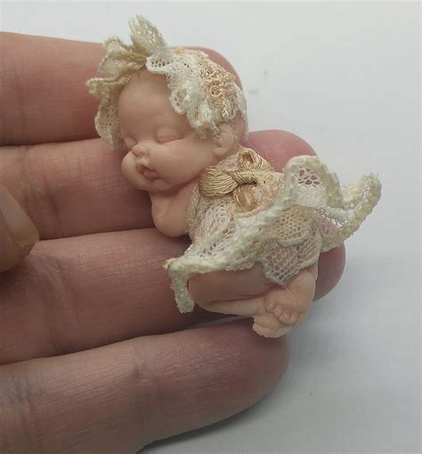 miniature baby miniature baby  antique lace clothes etsy