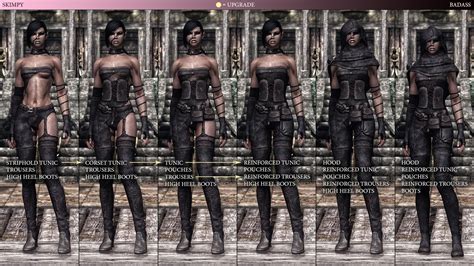 tembtra thief armor unp cbbe  skyrim nexus mods  community