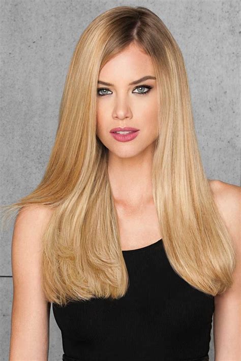 real hair wigs long straight lace front mono top wigs