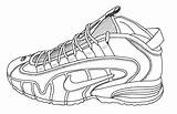Coloring Nike Jordan Pages Shoes Air Shoe Sneaker Force Running Drawing Logo Color Low Sketch Print Converse Sheets Printable Drawings sketch template