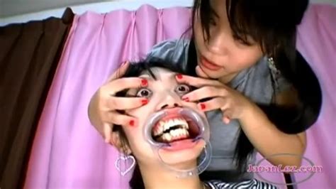 asian girl gag in mouth getting her teeths licked nose tortured with hooks thumbzilla