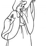 cinderella fairy godmother coloring pages  httpwecoloringpagecom