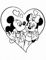 Mickey Minnie Coloring Pages Mouse Getdrawings sketch template