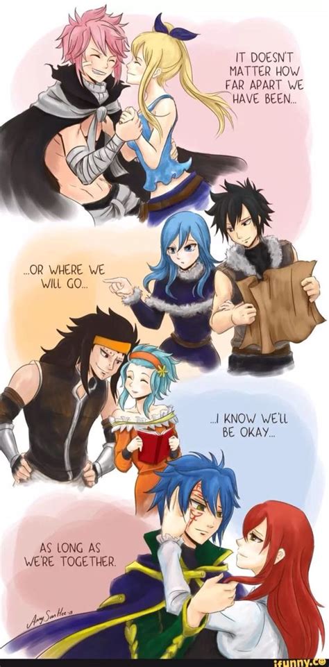 nalu gajevy gruvia jerza some of the best ships ever fairy tail anime fairy tail