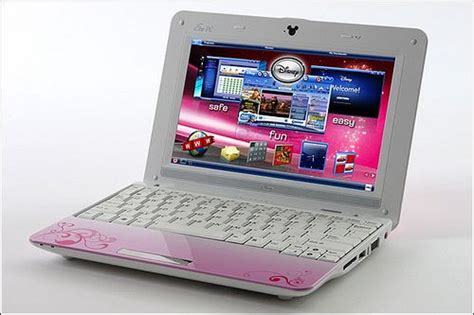asus disney netpal   blogeeenet  flickr pink laptop kids