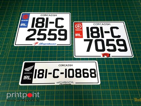 show custome number plates   popular motorcycle