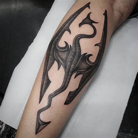 amazing skyrim tattoo ideas   blow  mind