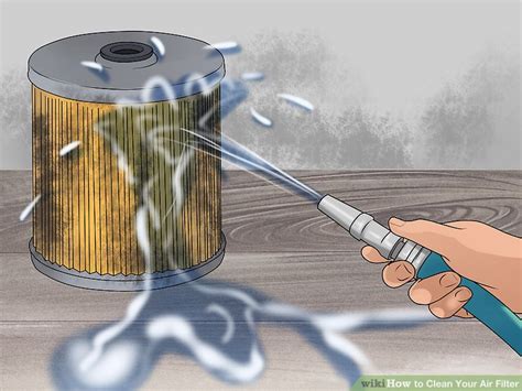 ways  clean  air filter wikihow life