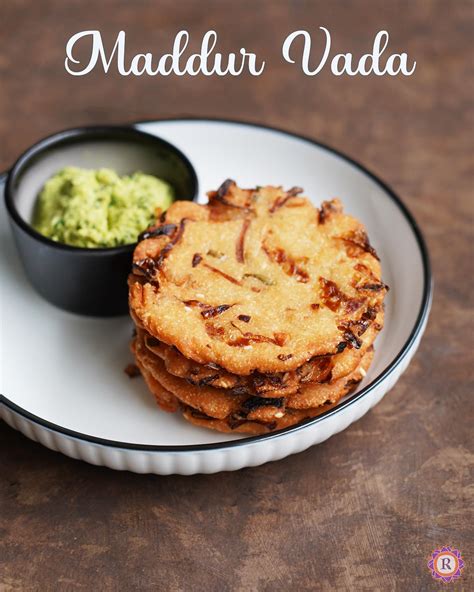 maddur vada recipe crispy crunchy raks kitchen