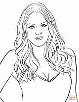 Coloring Gillies Pages Elizabeth Printable Drawing Pop Stars Categories sketch template
