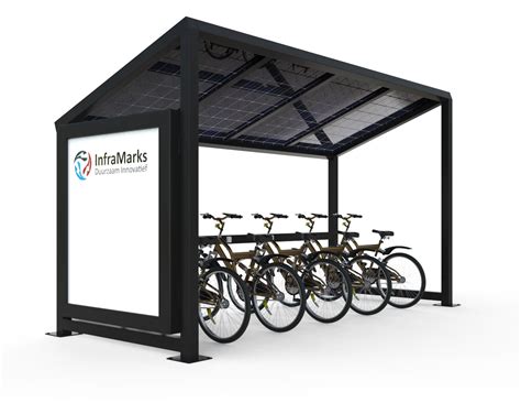 solar fietsenstalling inframarks