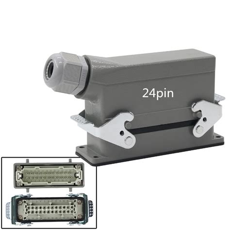 rectangular heavy duty connectors  pin industrial waterproof air plugs  sockets