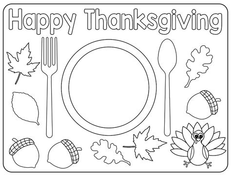 thanksgiving printables placemats printable word searches
