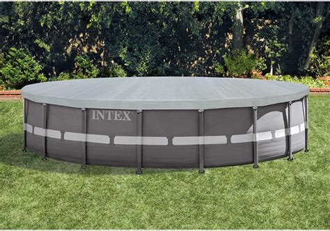 intex  ground pool cover review guide   year simply fun pools