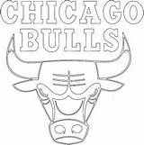 Bulls Chicago sketch template