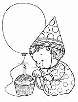 Birthday Coloring Pages Party Invitations Printable Baby Need Custom Click Happy sketch template