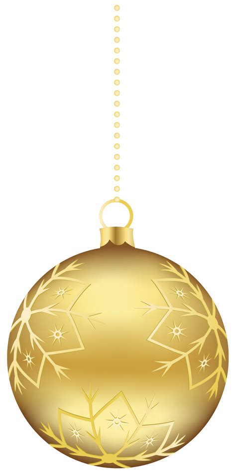 christmas ornament christmas decoration gold clip art images  gold ornaments png