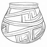 Pottery Clay Coloring Pages Template sketch template