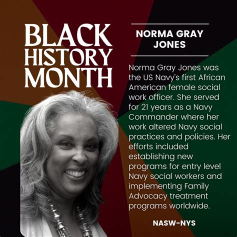 nasw nys on linkedin norma gray jones was the us navy s first african