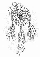 Coloring Catcher Dreamcatcher Dream Pages Print Dreamcatchers Adults Stress Anti Mandala Template Adult Birds Zen Magnificent Kids Justcolor Tattoos Drawings sketch template