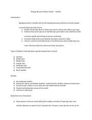 biology research paper outline biology research paper outline