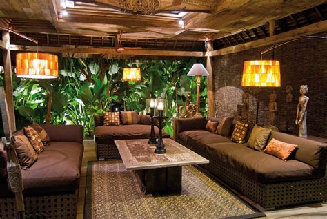 villa asli lounge  simple concept  nature combination