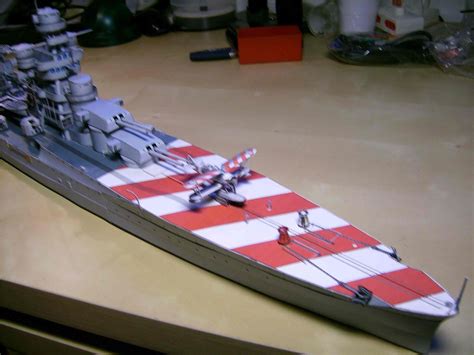 battleship papercraft model papercraft