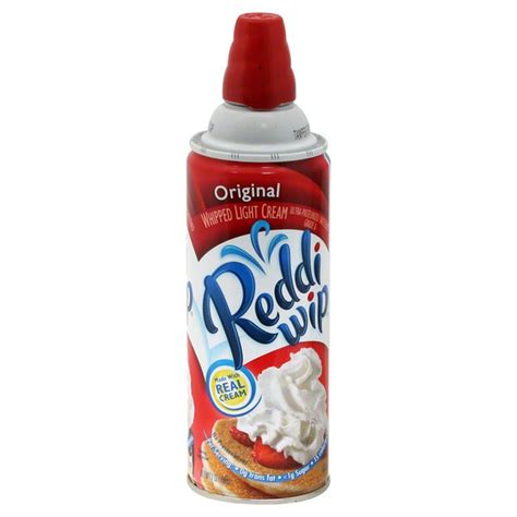 reddi wip whipped light cream original  oz delivery  pickup