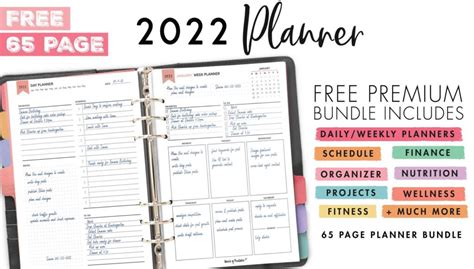 printable daily planner   templates  happy days planner