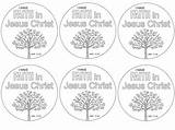 Seed Lds Christ sketch template