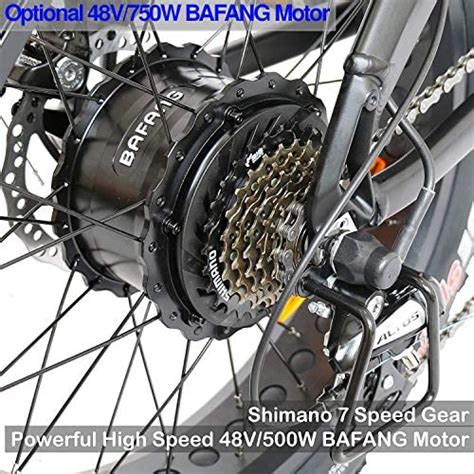overfly hummer xfat tire electric folding bike  commuter