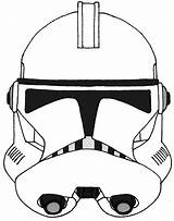 Trooper Clone Stormtrooper Resultado Helm sketch template