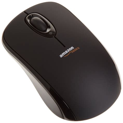 review amazon basics wireless mouse  nano receiver black