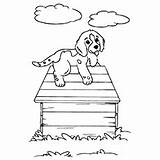 Puppy Coloring Table Pages Baby Printable Cute Little Spaniel Pup sketch template