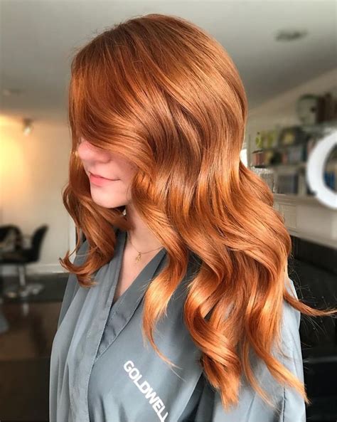 colore deep light copper light red hair ginger hair