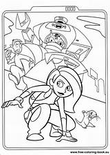 Possible Kim Coloring Pages Book Printable sketch template