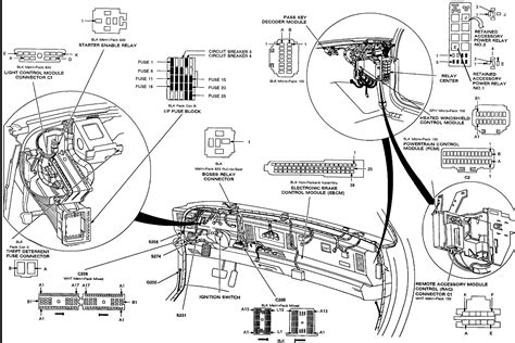 buick lesabre car horn diagram