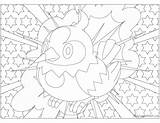 Coloring Pokemon Starly Windingpathsart sketch template