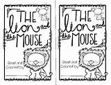 Lion Mouse Reader Emergent sketch template