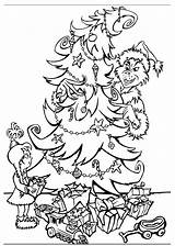 Coloring Grinch Pages Getdrawings sketch template